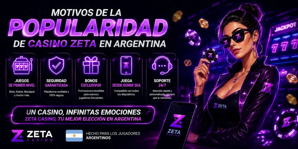 Motivos de la Popularidad de Casino Zeta en Argentina